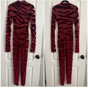 Brand new never worn Laquan Smith Tiger Bodysuit